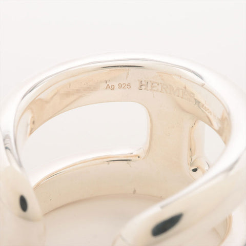 HERMES 925 Osmo's No. 12 52 Ring Silver WS15402