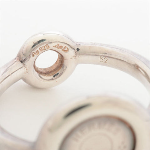 HERMES 925 Serie 51 No. 11 Ring Silver WS15403