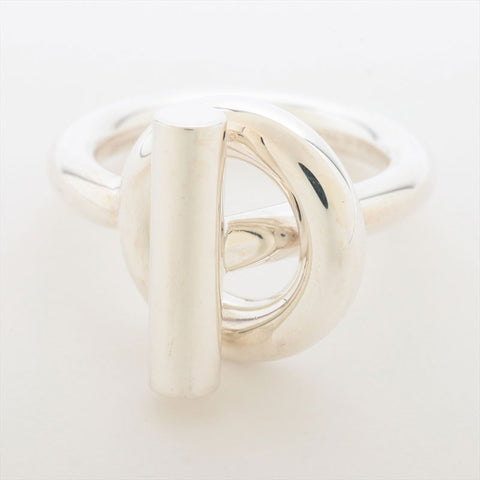 HERMES 925 52 No. 12 Echappe PM Ring Silver WS15406