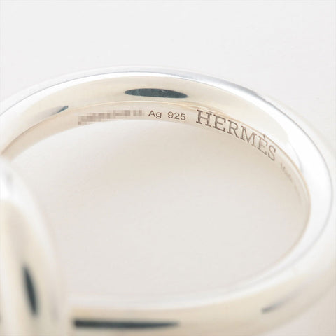 HERMES 925 52 No. 12 Echappe PM Ring Silver WS15406