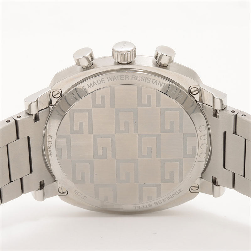 GUCCI Grip 157.2 Stainless Steel Stainless Steel QZ White Dial