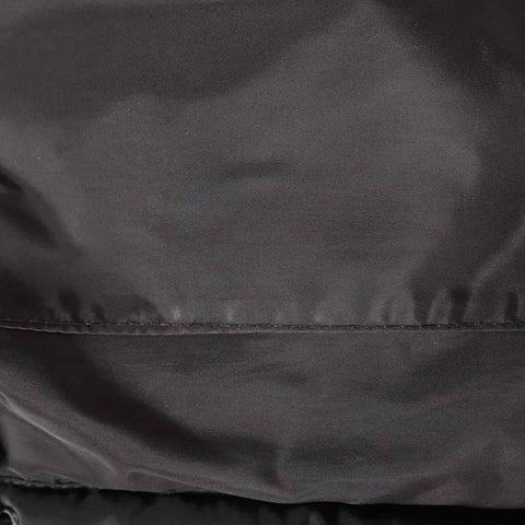 PRADA Size: 46 Triangle logo padded down 22 years Jacket black WS15414