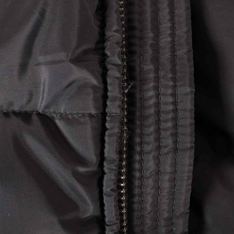 PRADA Size: 46 Triangle logo padded down 22 years Jacket black WS15414