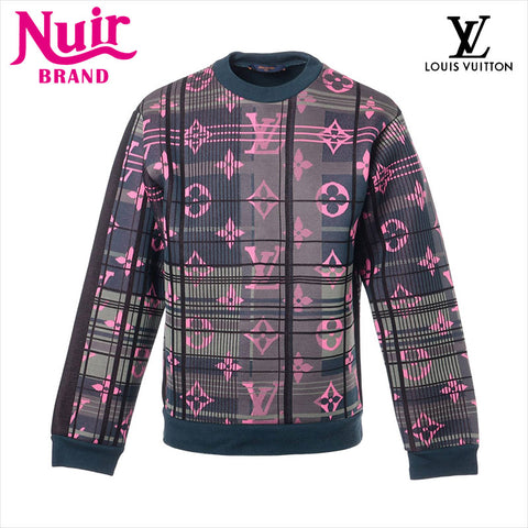 LOUIS VUITTON Size:M Monogram Jacquard 21 Stainless Steel sweat multicolor WS15423