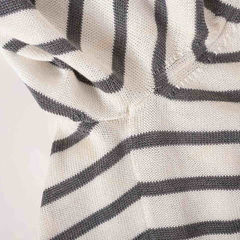 Christian Dior Size:38 Border Trotter knit Black x Ivory WS15431