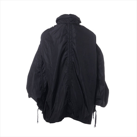 LOUIS VUITTON Size 34 Nylon Blouson Monogram Jacket black WS15439