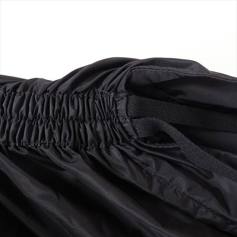 LOUIS VUITTON Size 34 Nylon Blouson Monogram Jacket black WS15439