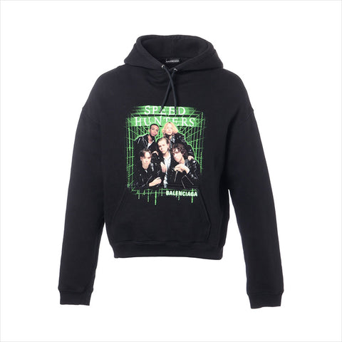 BALENCIAGA Size:L Speed Hunters Parker black WS15440