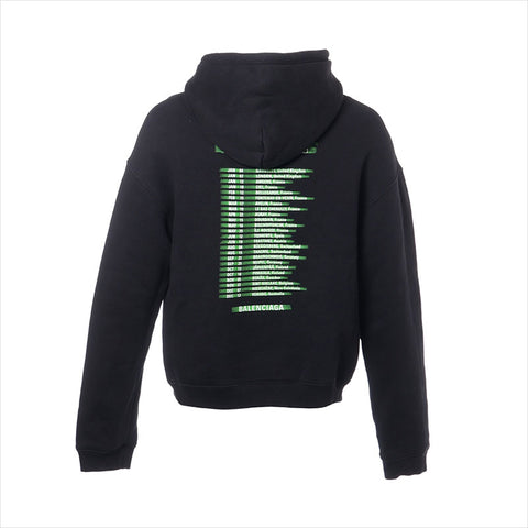 美品 バレンシアガ BALENCIAGA Size:L スピードハンターズ パーカー ブラック WS15440
