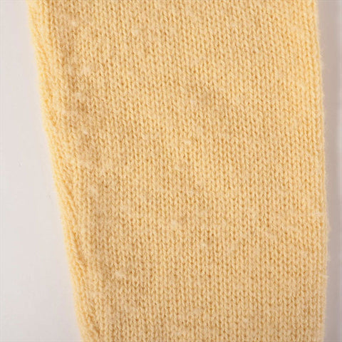 CELINE Size: M Crew neck sweater 2024AW logo knit yellow WS15441