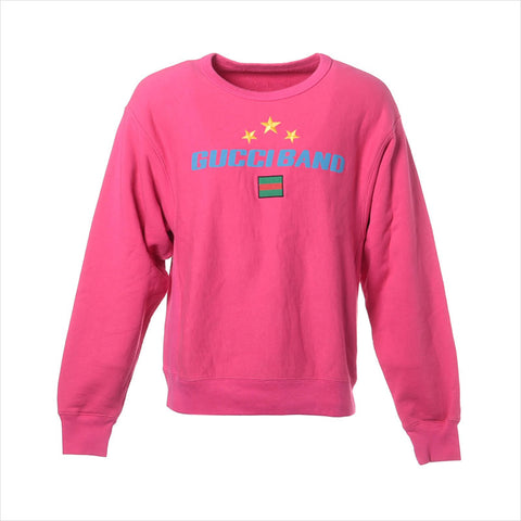 GUCCI Size:XS Cotton Logo Gucci Brand sweat pink WS15448