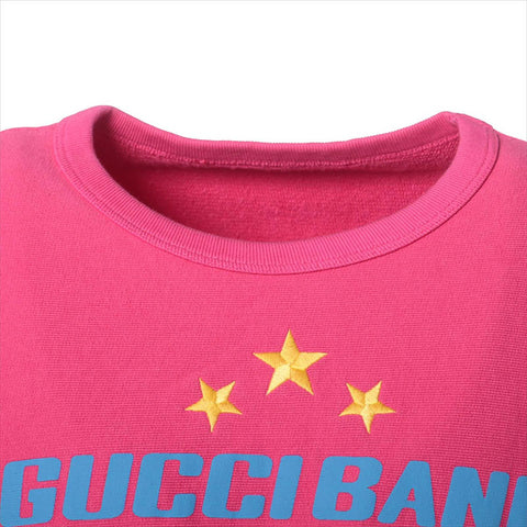 GUCCI Size:XS Cotton Logo Gucci Brand sweat pink WS15448