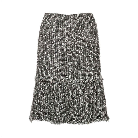 CHANEL 2004 Tweed skirt multicolor WS15455