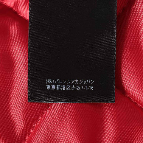 BALENCIAGA 2020 Size:34 Leather Riders Baoka Jacket Jacket black WS15456