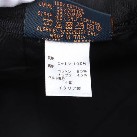 LOUIS VUITTON Monogram Denim Tapestory cap Navy WS15461