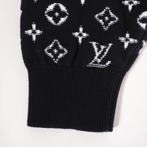 LOUIS VUITTON Size: S Monogram Gradient 22AW Parker black WS15463