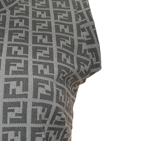 FENDI Zucchino Size: 44 Sleeveless Polyester Rayon one piece gray WS15474