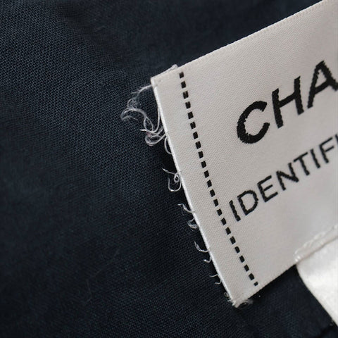 CHANEL Size:42 Denim Blouson 00A 2000 Jacket blue WS15475