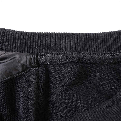 PRADA Size:M Cotton Triangle Logo sweat black WS15477