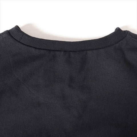 PRADA Size:M Cotton Triangle Logo sweat black WS15477