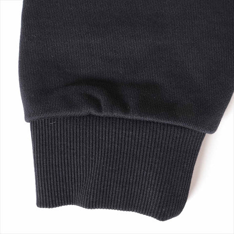 PRADA Size:M Cotton Triangle Logo sweat black WS15477