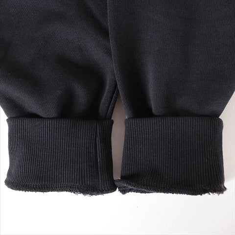 PRADA Size:M Cotton Triangle Logo sweat black WS15477