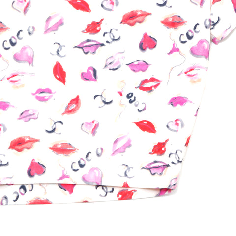 Chanel CHANEL logo lip cut and sew multicolor WS1547