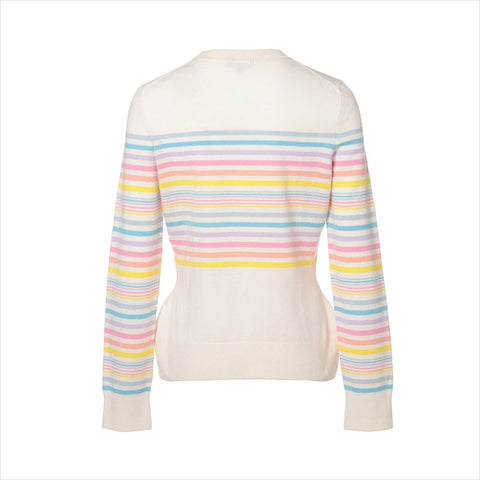 CHANEL Size:38 COCO Mark P60508 Rainbow 19 years sweater multicolor WS15487