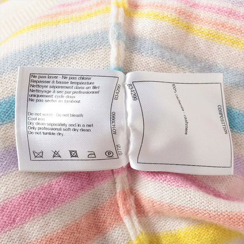 CHANEL Size:38 COCO Mark P60508 Rainbow 19 years sweater multicolor WS15487