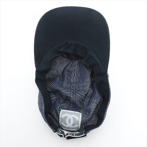 CHANEL Sports line COCO Mark cap Navy WS15489