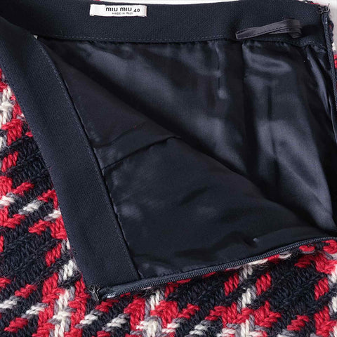 Miu Miu Size:36 Wool 15 years suit Red WS15494