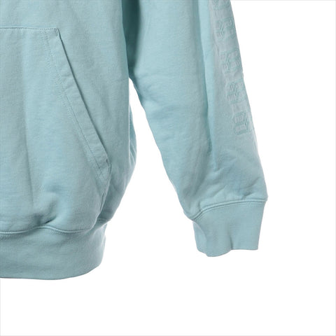 BALENCIAGA Size: S Logo embroidery 22 years Parker Light blue WS15496