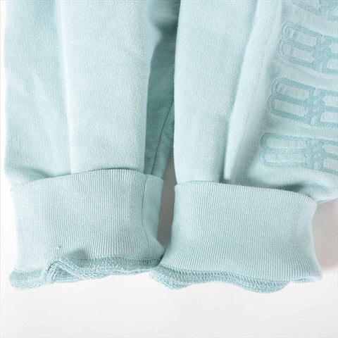 BALENCIAGA Size: S Logo embroidery 22 years Parker Light blue WS15496