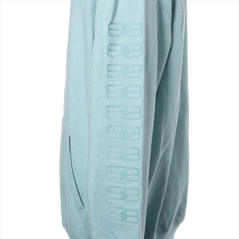 BALENCIAGA Size: S Logo embroidery 22 years Parker Light blue WS15496