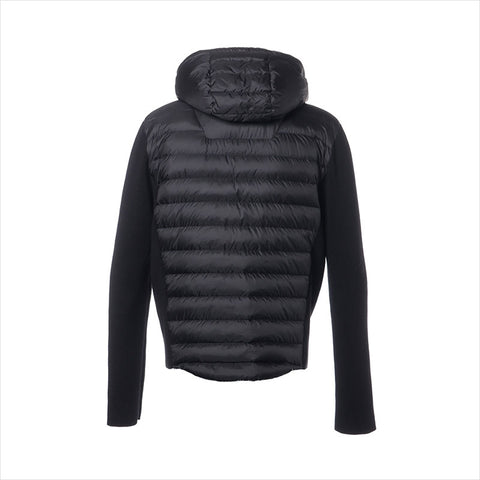 PRADA Size: 50 Knit switching down jacket 18 years Jacket black WS15498