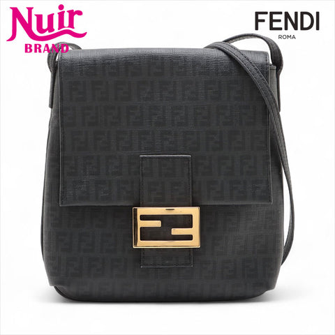 Fendi Zucchino PVC肩带灰色WS15501