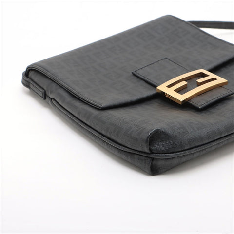 Fendi Zucchino PVC肩带灰色WS15501