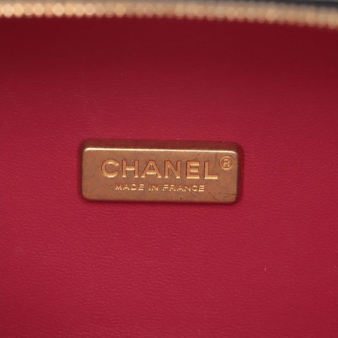 Chanel Matelasse Vanity 2Way Lambskin手提包黑色WS15502