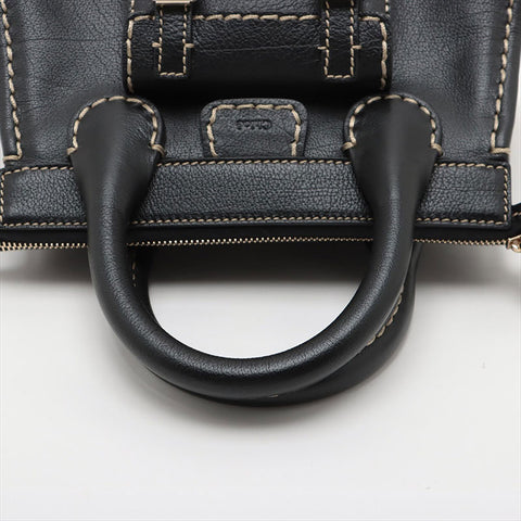 Chloe Edith Mini 2way Leather Shoulder Bag black WS15506
