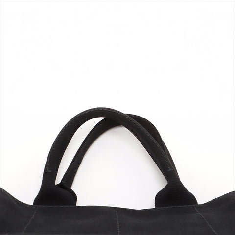 Prada Canapa M 2Way手提袋黑色WS15507