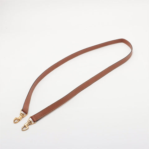 Gucci Bamboo 2way皮革肩带棕色WS15508