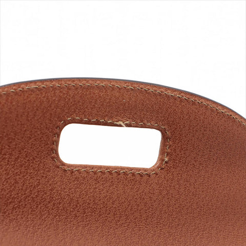 Gucci Bamboo 2way皮革肩带棕色WS15508