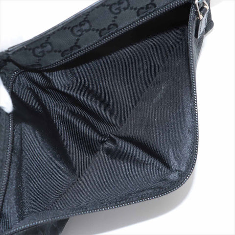 Gucci GG帆布皮带腰包黑色WS15510