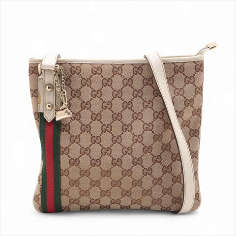 Gucci GG Canvas Sac à épaule beige WS15511