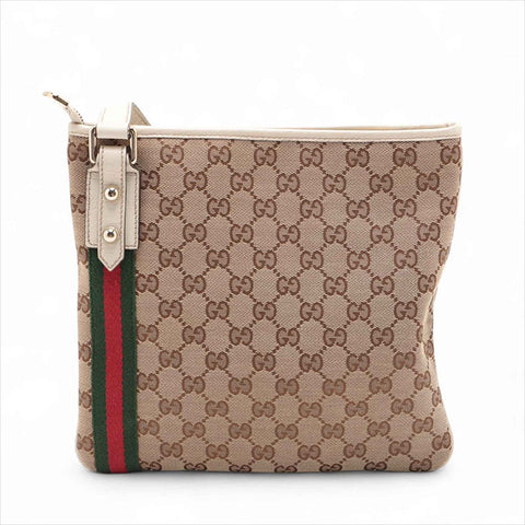 Gucci GG Canvas Sac à épaule beige WS15511