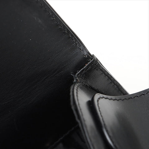 Salvatore Ferragamo Leather One Shoulder Bag Shoulder Bag black WS15513