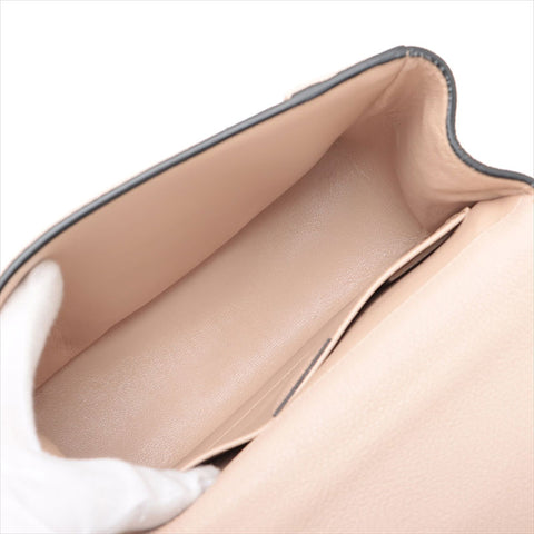 Chloe Leather Elsie Shoulder Bag pink beige WS15514