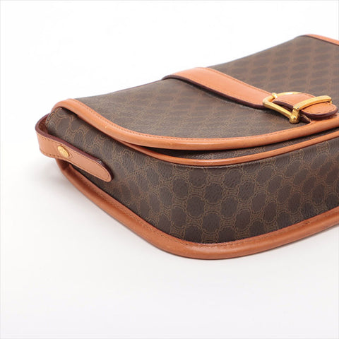 Celine Macadam PVC肩带棕色WS15517