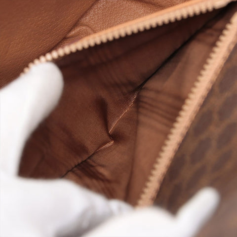 Celine Macadam PVC肩带棕色WS15517
