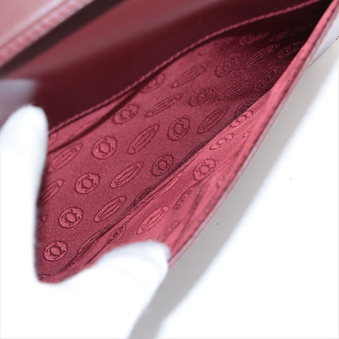 卡地亚皮革必须做肩袋波尔多WS15518